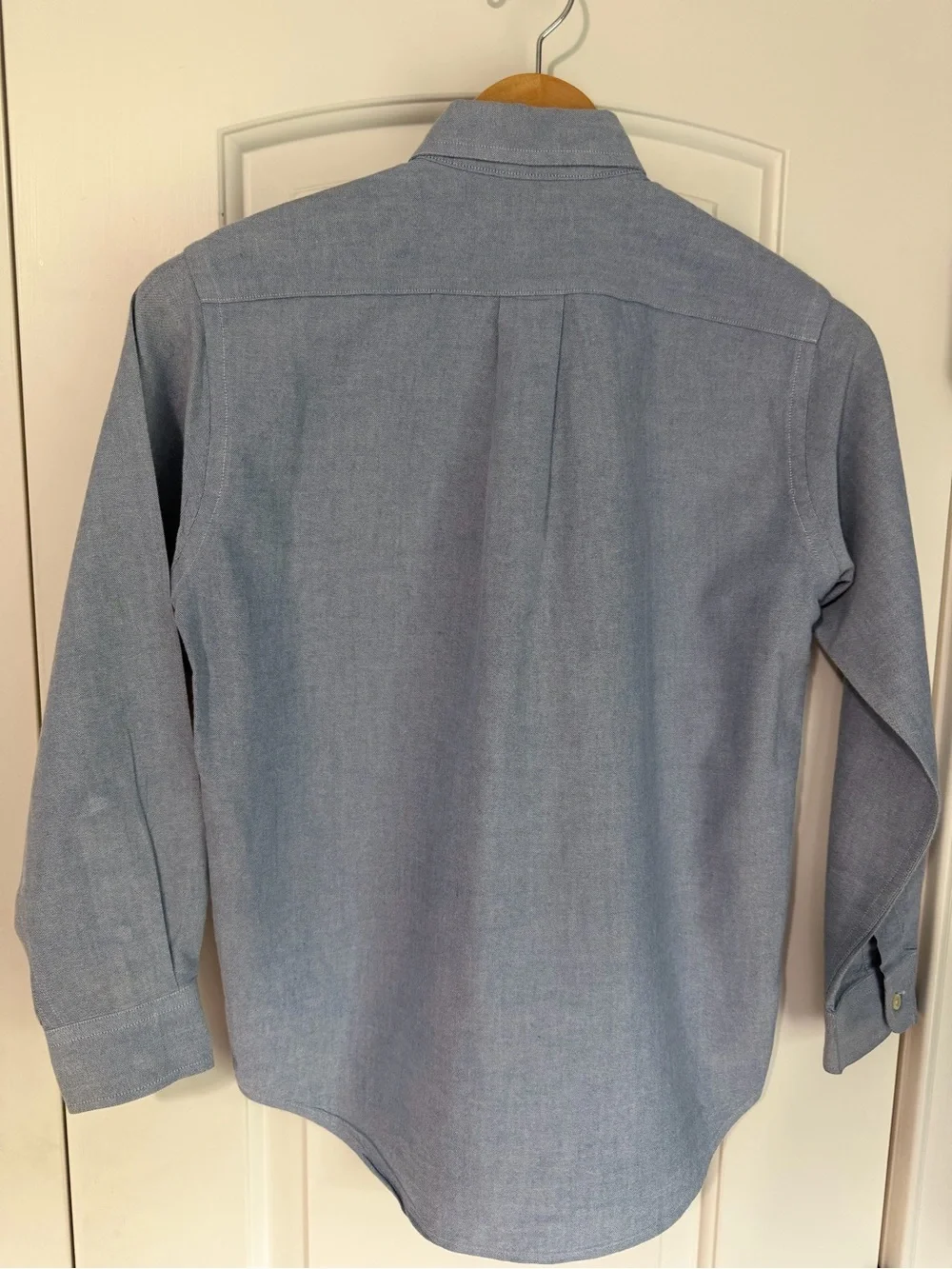 Ralph Lauren Light Blue Oxford Button-Down Shirt with Pony Logo
